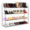 Hastings Home 4 Shelf Shoe Rack - Space Saving Organizer for 24 Pairs of Shoes 319833DJA - alternate 3